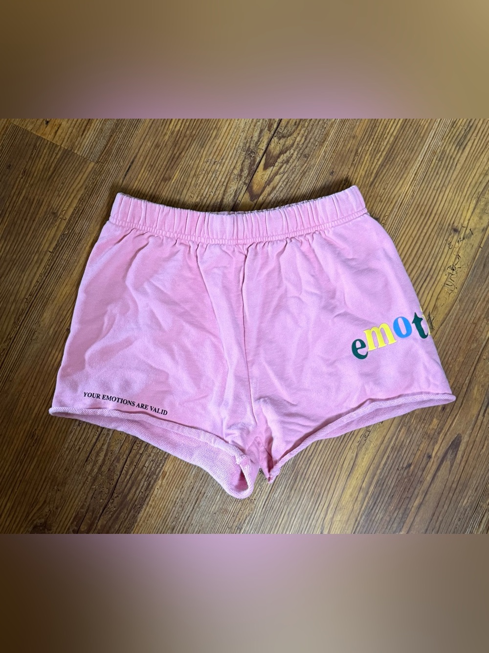 The Mayfair Group Emotional Graphic Sweat Shorts